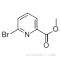 Ácido 2-piridinacarboxílico, 6-bromo, éster metílico CAS 26218-75-7